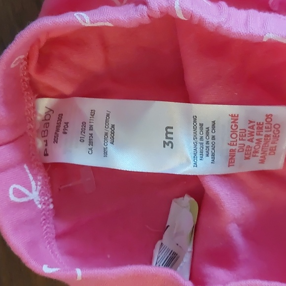 OkPink matching set for baby size 3m - Picture 4 of 7